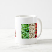 Tasse de café italienne de drapeau de nourriture (Devant droit)