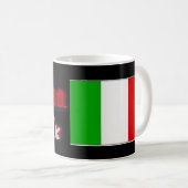 Tasse de café italienne de fierté (Devant droit)