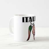 TASSE DE CAFÉ ITALIENNE DE KLAXON, TASSE AVEC (Devant gauche)