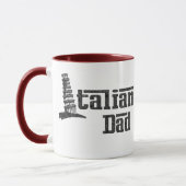 Tasse de café italienne de père de papa (Gauche)
