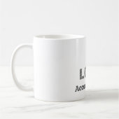 Tasse de café J'aime la responsabilité (Gauche)