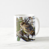 Tasse de café Jaune-rumped de fauvette (Devant droit)