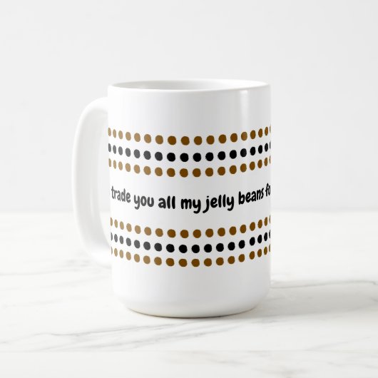 Tasse de café Java de Pâques (Devant gauche)