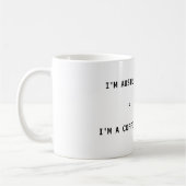 Tasse de café - je suis australien = je suis un (Gauche)