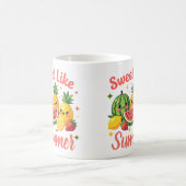 Tasse de café Jolis Fruits Mignons Comme L'Été (Centre)
