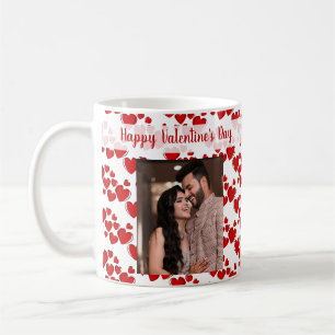 Tasse de café Joyeuse Saint-Valentin photo