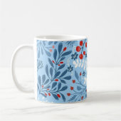 Tasse de café Joyeux Noël Bleu (Gauche)