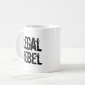 Tasse de café juridique de rebelles (Devant gauche)
