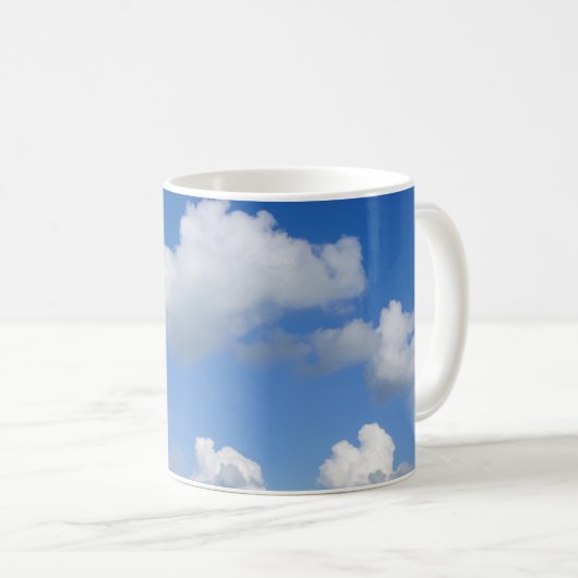 Tasse de café Just Clouds (Devant droit)