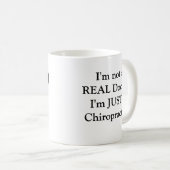Tasse de café "juste d'un chiroprakteur" (Devant droit)
