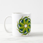 Tasse de café kaléïdoscopique de Dolphinfish (Gauche)