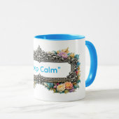 Tasse de café Keep Calm (Devant droit)