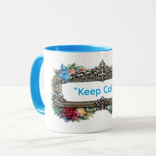 Tasse de café Keep Calm (Devant gauche)