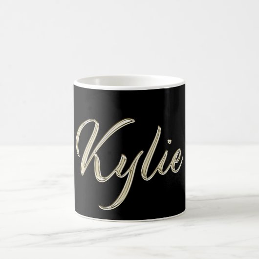 Tasse de café Kylie white gold (Centre)
