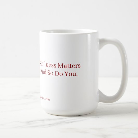 Tasse de café 'La gentillesse compte' - Cadeau ins (Droite)