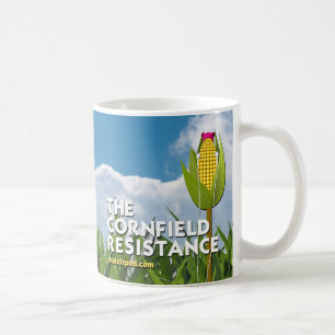 Tasse de café - la résistance de champ de maïs