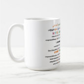 tasse de café - langues de chicago (Gauche)