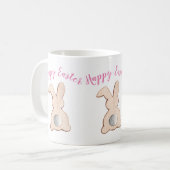 Tasse de café Lapin de Pâques (Devant gauche)