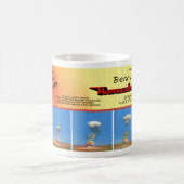 Tasse de café Las Vegas Atom Bomb Blasts (Centre)