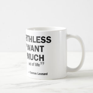 Tasse de café - le 'entraînement est sans valeur…