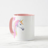 Tasse de café Licorne Mignonne (Devant gauche)