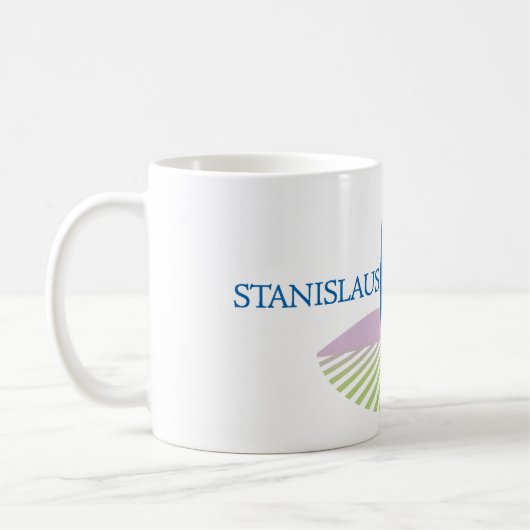 Tasse de café - logo de rectangle (Gauche)