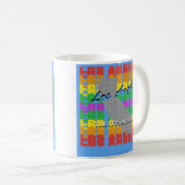 Tasse de café Los Angeles (Devant droit)