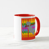 Tasse de café Los Angeles (Devant droit)
