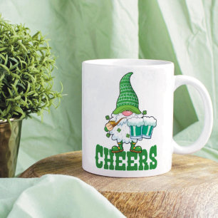 Tasse de café lutin de la Saint-Patrick Cheers