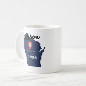 Tasse de café Madison (Devant gauche)