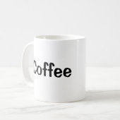 Tasse de café marquée de thé (Devant gauche)