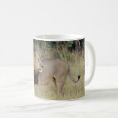 TASSE DE CAFÉ MASCULINE DE LION (Devant droit)