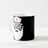 Tasse de café masculine drôle de cadeau (Devant gauche)