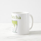 Tasse de café Matcha (Devant droit)