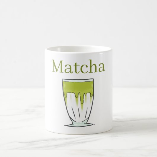 Tasse de café Matcha (Centre)