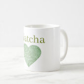 Tasse de café Matcha Love (Devant droit)
