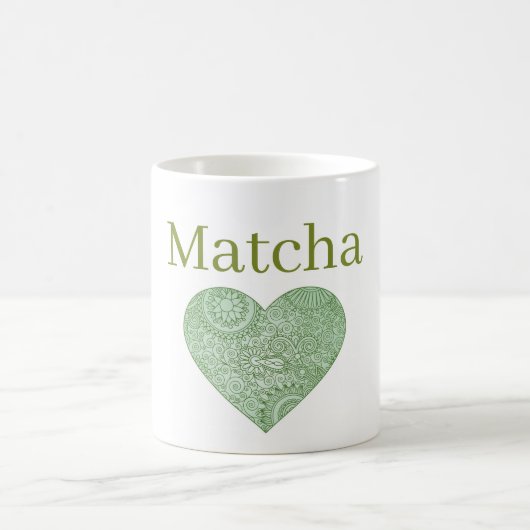 Tasse de café Matcha Love (Centre)