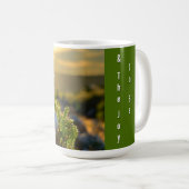 Tasse de café méditative Calme du matin (Devant droit)