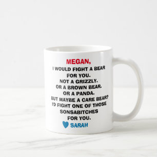 Tasse de café Meilleure Amie, Cadeaux drôles pour