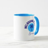 Tasse de café Melbourne Beach Floride (Devant droit)