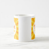 Tasse de café Merci Éclat de Soleil Clair (Centre)