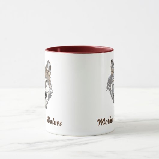 tasse de café mère de loups (Centre)