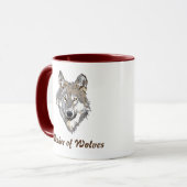 tasse de café mère de loups (Devant gauche)