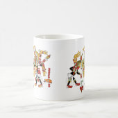 Tasse de café Mesoamerican maya antique d'art (Centre)