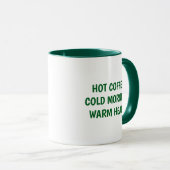 Tasse de café Message Chaleureux (Devant droit)