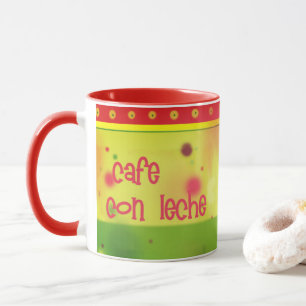 Tasse de café mexicaine colorée design original