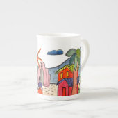 Tasse de café mexicaine de scène (Devant droit)