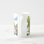 Tasse de café mexicaine de scène (Dos)