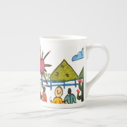Tasse de café mexicaine de scène (Droite)