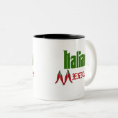 Tasse de café mexicaine italienne (Devant droit)